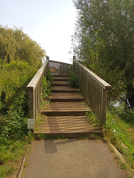 The photo for Steps on Tonford Lane bridge.